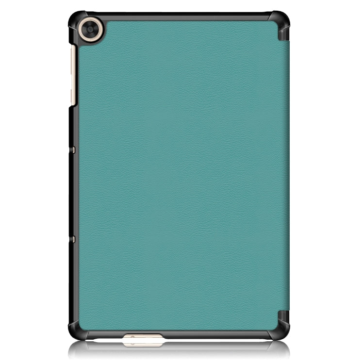 Custer Painted 3-folding Holder Tablet PC Leather Case For Honor Pad 7 10.1inch/X8/X8 Lite