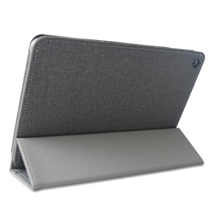 Anti-slip Texture Horizontal Flip PU Leather Protective Case for Teclast M89, with Three-folding Holder