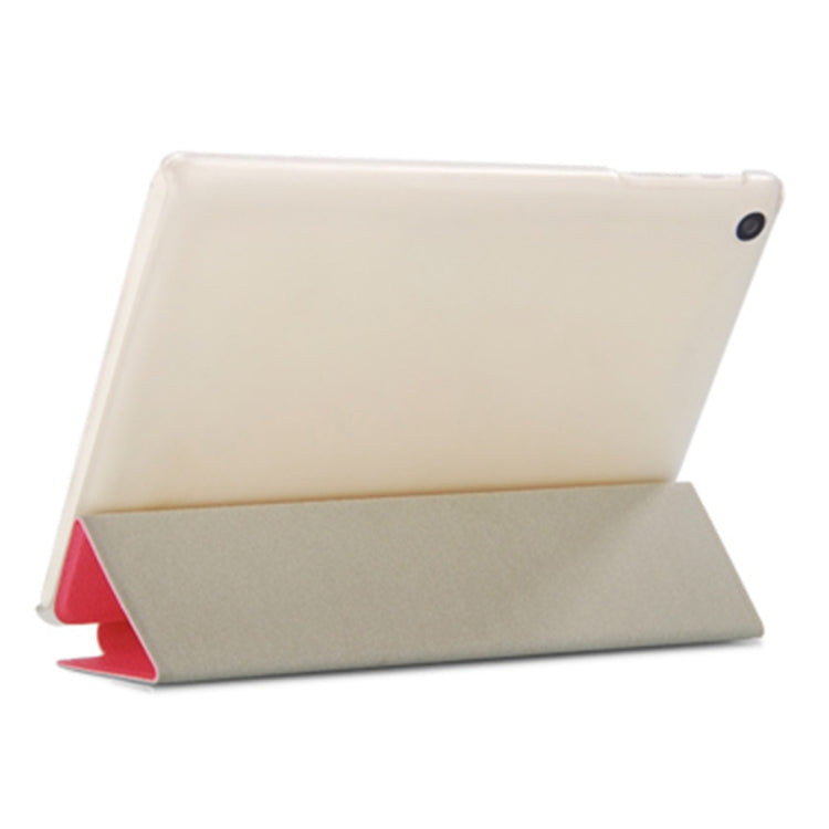 Frosted Texture Horizontal Flip PU Leather Protective Case for Teclast M89, with Three-folding Holder