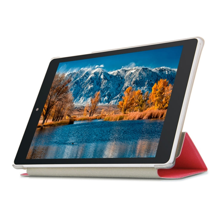 Frosted Texture Horizontal Flip PU Leather Protective Case for Teclast M89, with Three-folding Holder