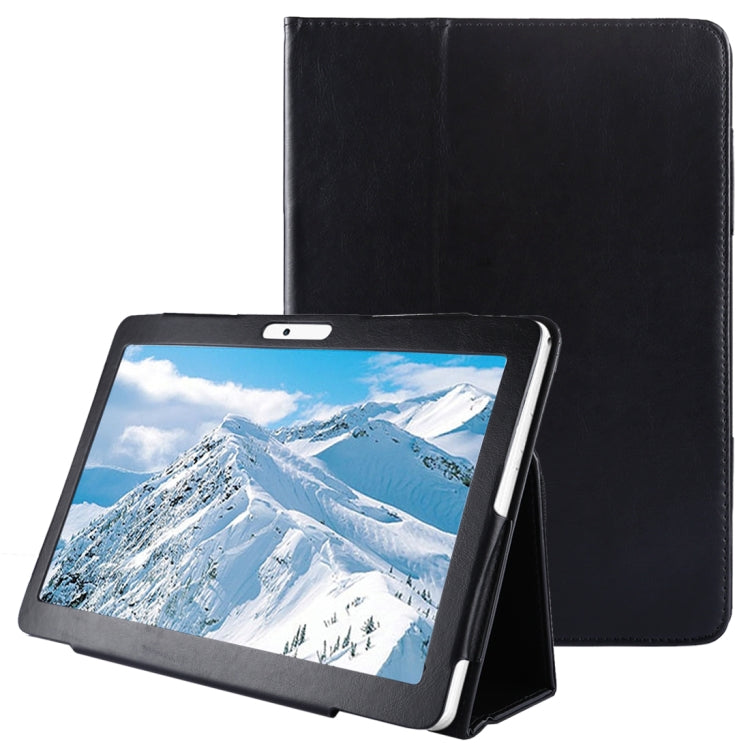 For Teclast 98 Octa Core (WMC1252) / X10 Quad Core (WMC1253) Litchi Texture Horizontal Flip Leather Case with Holder(Black)