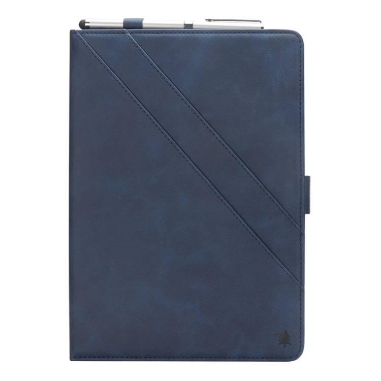 Horizontal Flip Double Holder Leather Case for Huawei MediaPad M5 10.8, with Card Slots & Photo Frame & Pen Slot