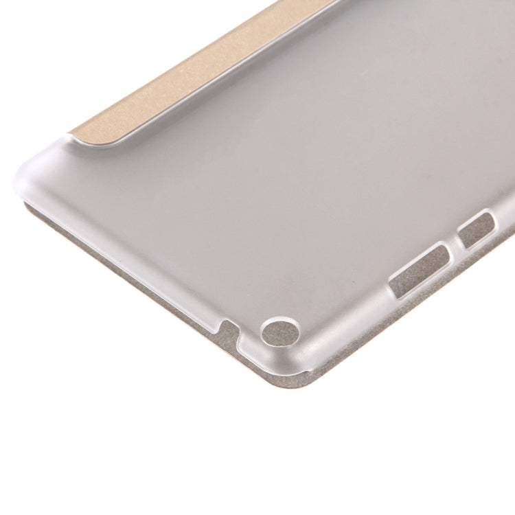 For Huawei MediaPad T3 8 inch Silk Texture Horizontal Flip Leather Case with 3-folding Holder