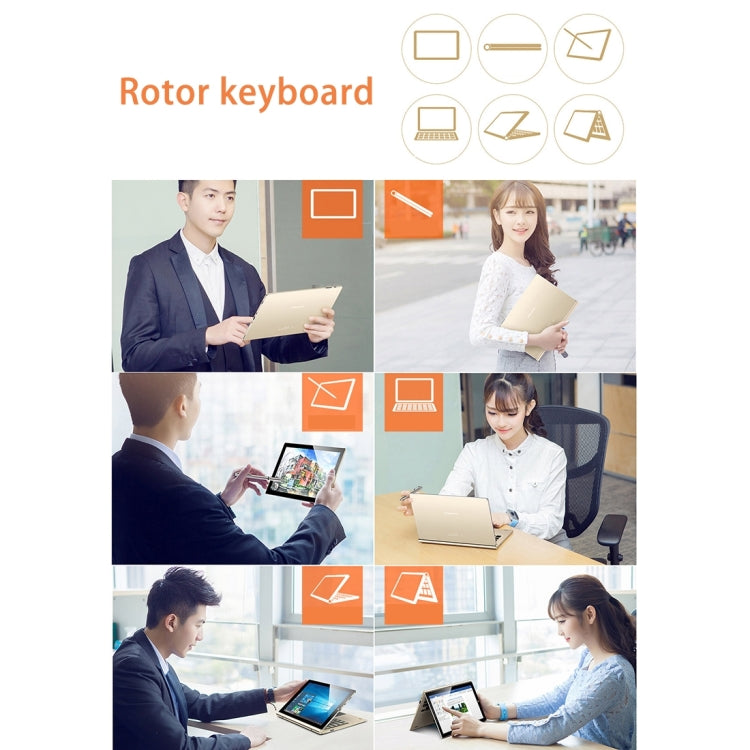 Teclast Tbook 10 (WMC0600) Rechargeable Magnetic Docking Keyboard Reverse Charging Rotating Shaft Keyboard, Built-in 3500mAh Polymer Battery
