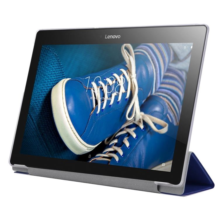 For Lenovo Tab 2 X30F A10-30 Oracle Texture Horizontal Flip Leather Case with 3-folding Holder