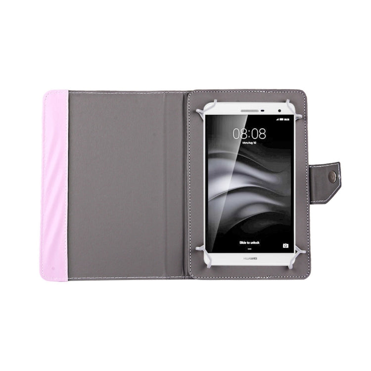 7 inch Tablets Leather Case Crazy Horse Texture Protective Case Shell with Holder for Galaxy Tab A 7.0 (2016) / T280 & Tab 4 7.0 / T230 & Tab Q T2558, Colorfly G708, Asus ZenPad 7.0 Z370CG, Huawei MediaPad T1 7.0 / T1-701u