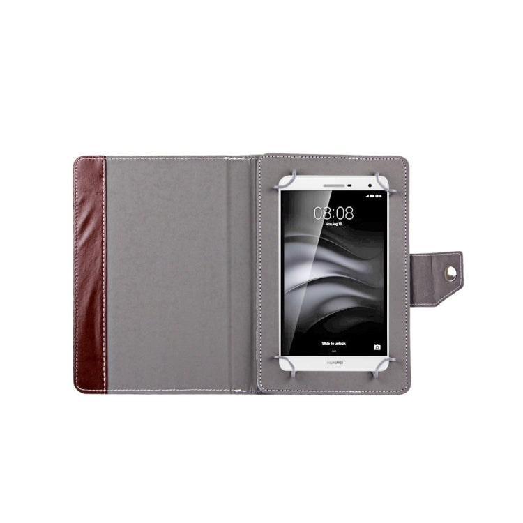 7 inch Tablets Leather Case Crazy Horse Texture Protective Case Shell with Holder for Galaxy Tab A 7.0 (2016) / T280 & Tab 4 7.0 / T230 & Tab Q T2558, Colorfly G708, Asus ZenPad 7.0 Z370CG, Huawei MediaPad T1 7.0 / T1-701u
