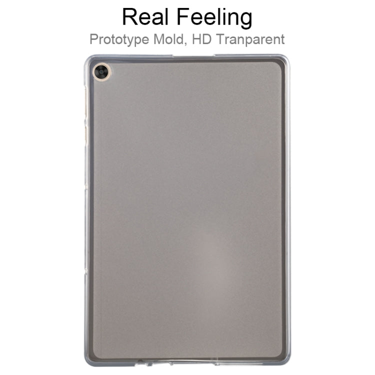 For Huawei Mediapad Enjoy Tablet 2 10.1 0.75mm Dropproof Outside Glossy Inside Frosted TPU Protective Case