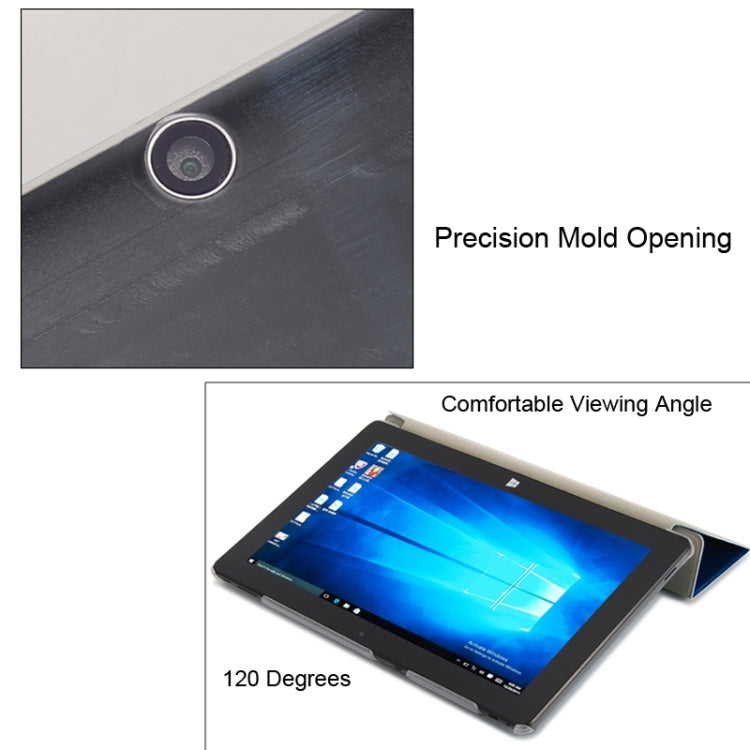 For Teclast Tbook 11(S-WMC-0696) & X16HD 3G Dual OS Frosted Texture Horizontal Flip Leather Case with Three-folding Holder