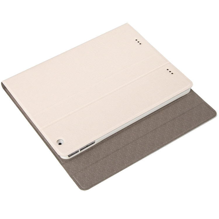 Teclast X98 Plus II (WMC0662/WMC0663) Fashionable 2 in 1 Horizontal Flip Foldable Leather Tablet Case with Full Touch Keyboard(Gold)