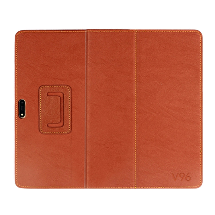 For ONDA V96 Octa-core / V96 3G Calling Tablet(WMC0006/WMC0667J) Bark Texture Horizontal Flip Leather Case with Holder(Brown)