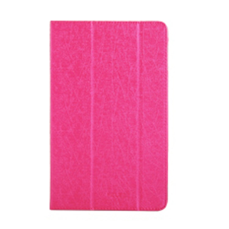 For Cube U81 Talk 11 Steel Wire Texture Horizontal Flip Leather Case with Three-folding Holder