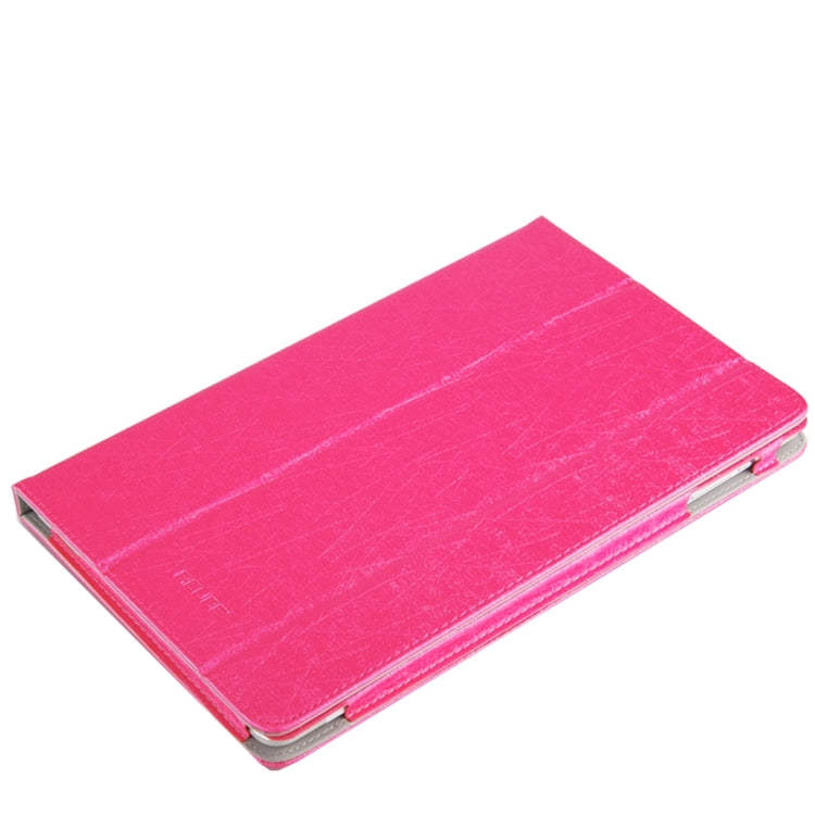 For Cube U81 Talk 11 Steel Wire Texture Horizontal Flip Leather Case with Three-folding Holder