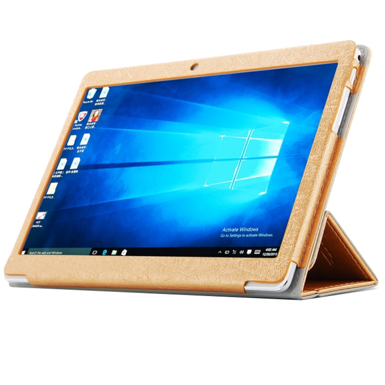 For Cube U63 / U63GT (WMC0004) Steel Wire Texture Horizontal Flip Leather Case with Three-folding Holder