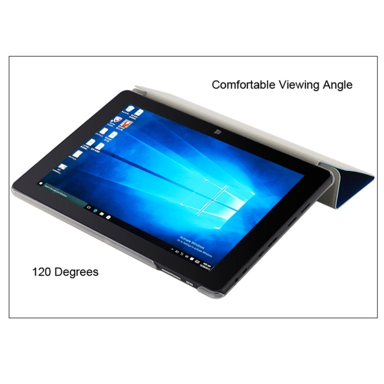 For Cube i15 iwork10 Flagship (S-WMC-0688) Frosted Texture Horizontal Flip Leather Case with Three-folding Holder