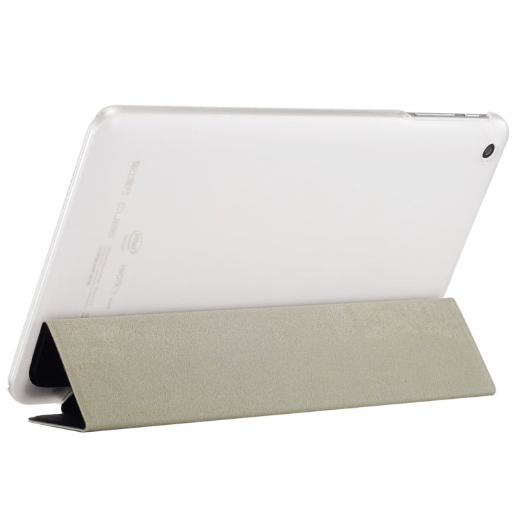 For Cube iwork8 Ultimate (S-WMC-0689) Frosted Texture Horizontal Flip Leather Case with Three-folding Holder