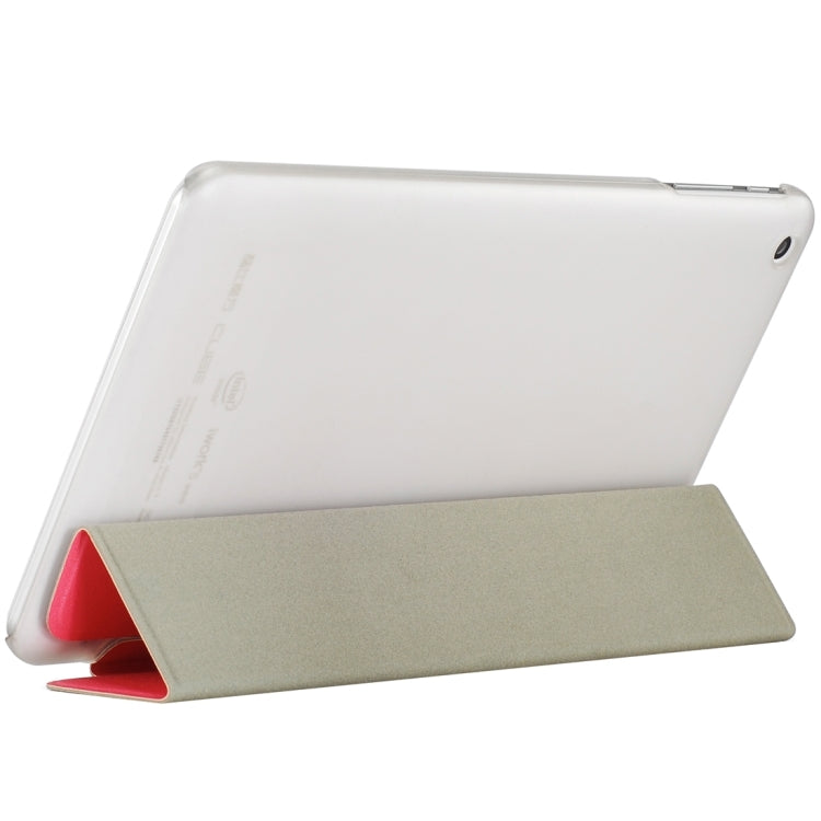 For Cube iwork8 Ultimate (S-WMC-0689) Frosted Texture Horizontal Flip Leather Case with Three-folding Holder