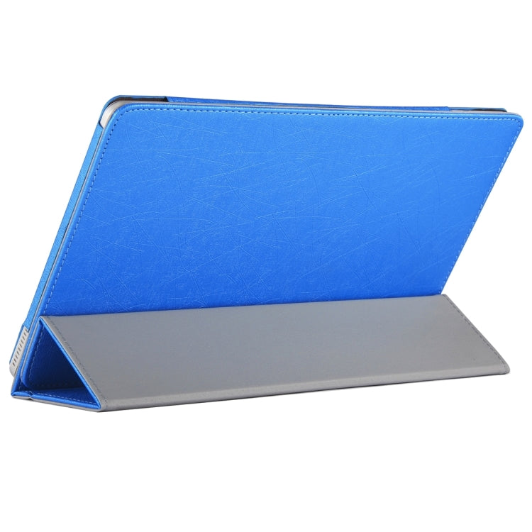 OCUBE for Teclast Tbook 16 Pro (WMC2030) Steel Wire Texture Horizontal Flip Leather Case with Three-folding Holder