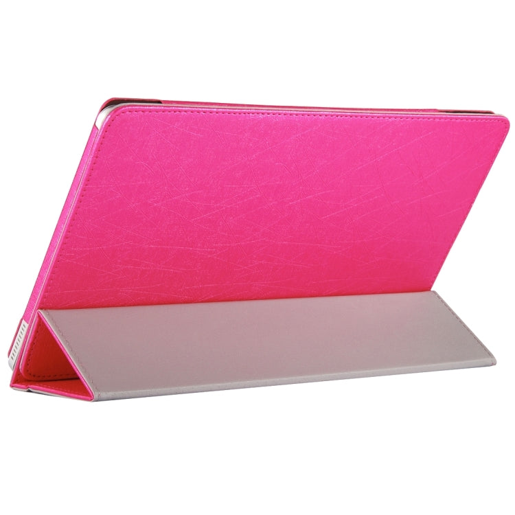 OCUBE for Teclast Tbook 16 Pro (WMC2030) Steel Wire Texture Horizontal Flip Leather Case with Three-folding Holder