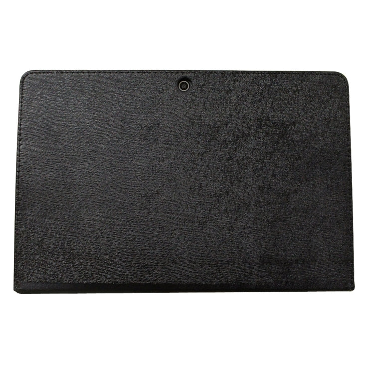 For Cube iwork10 Tablet PC Frosted Texture Horizontal Flip Leather Case with 3-folding Holder(Black)