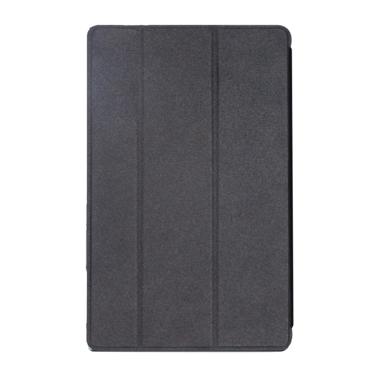 For Cube iPlay 10 (WMC0186S) Tablet PC Frosted Texture Horizontal Flip Leather Case with 3-folding Holder(Black)