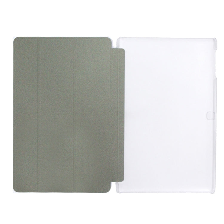 For Cube iPlay 10 (WMC0186S) Tablet PC Frosted Texture Horizontal Flip Leather Case with 3-folding Holder(Black)