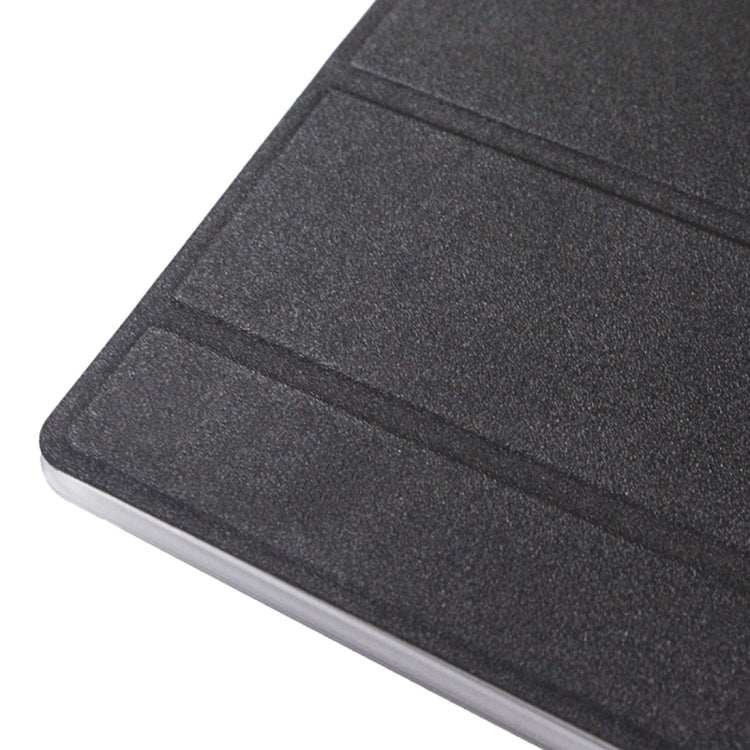 For Cube iPlay 10 (WMC0186S) Tablet PC Frosted Texture Horizontal Flip Leather Case with 3-folding Holder(Black)