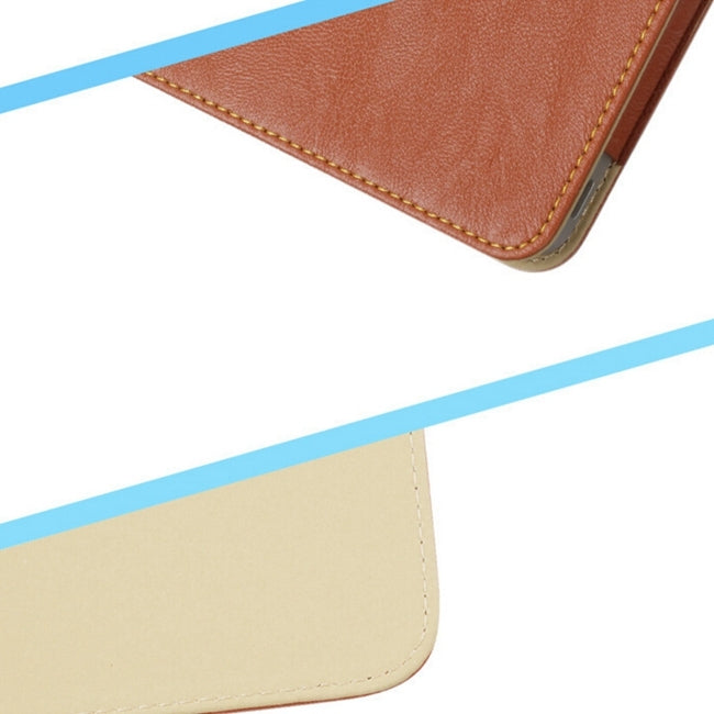 For Teclast T8 Tablet(WMC2370) Bark Texture Horizontal Flip Leather Case with Holder(Brown)