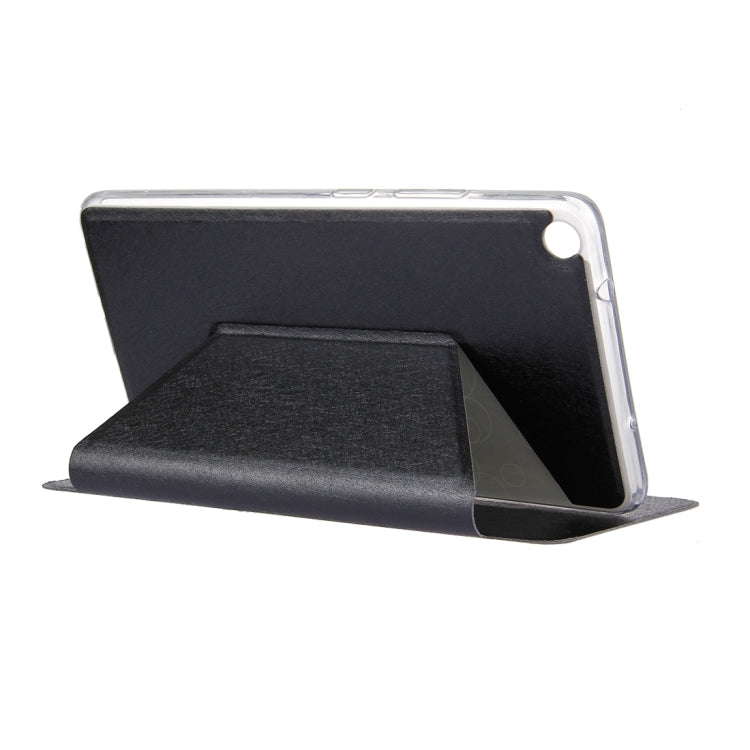 For Lenovo Tab3 7 Plus / 7703X Silk Texture Horizontal Flip Leather Case with Holder