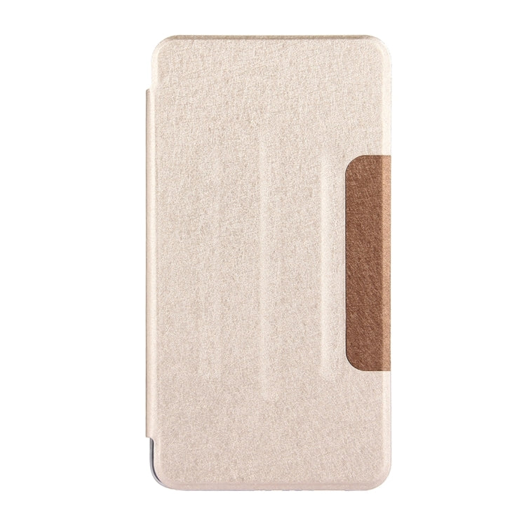 For Lenovo Tab3 7 Plus / 7703X Silk Texture Horizontal Flip Leather Case with Holder