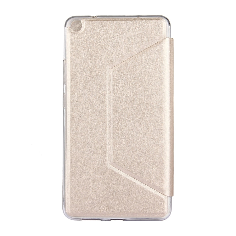 For Lenovo Tab3 7 Plus / 7703X Silk Texture Horizontal Flip Leather Case with Holder