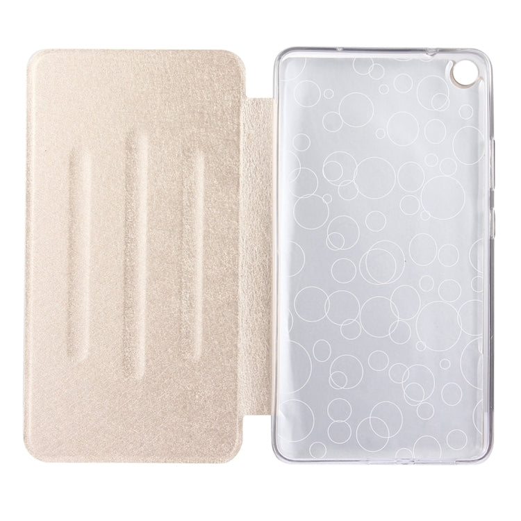 For Lenovo Tab3 7 Plus / 7703X Silk Texture Horizontal Flip Leather Case with Holder