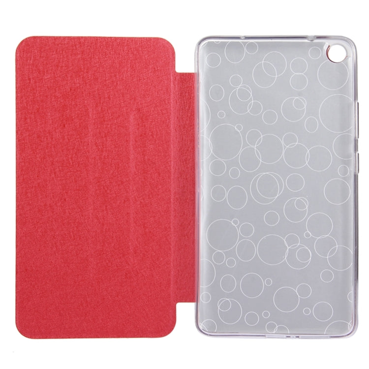 For Lenovo Tab3 7 Plus / 7703X Silk Texture Horizontal Flip Leather Case with Holder