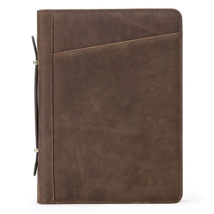 CF2017 For Galaxy 11 / 10.5 / 9.7 inch Retro Crazy Horse Texture Zipper Multifunctional Tablet PC Protective Leather Case with Card Slots & Pen Slot & Photo Holder