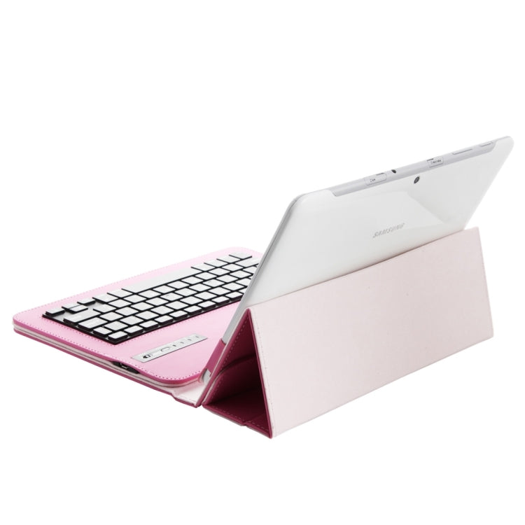 Universal Bluetooth V3.0 Keyboard Detachable PU Leather Tablet Case for 9.7-10 inch Tablet PC