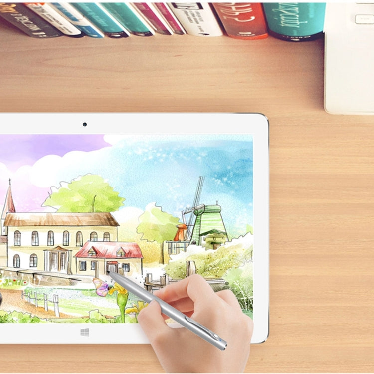 Business Style Metal Body Active Stylus Pen with Auto Sleep Function, Size: Length 15cm x Diameter 9.1mm, For Teclast Tbook 10 (E6N5 / E6N6 / E6N8) & Tbook 10 S & Tbook 11 (E5A6 / E5A7) & TbooK 16 Pro (E5C8) & X16 Plus Tablet PC