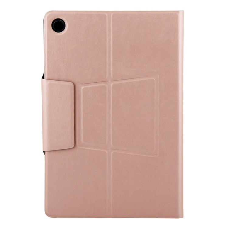 Detachable Magnetic Bluetooth Keyboard Ultrathin Toughened Glass Mirror Leather Tablet Case for Huawei MediaPad M5 10.8 inch, with Holder