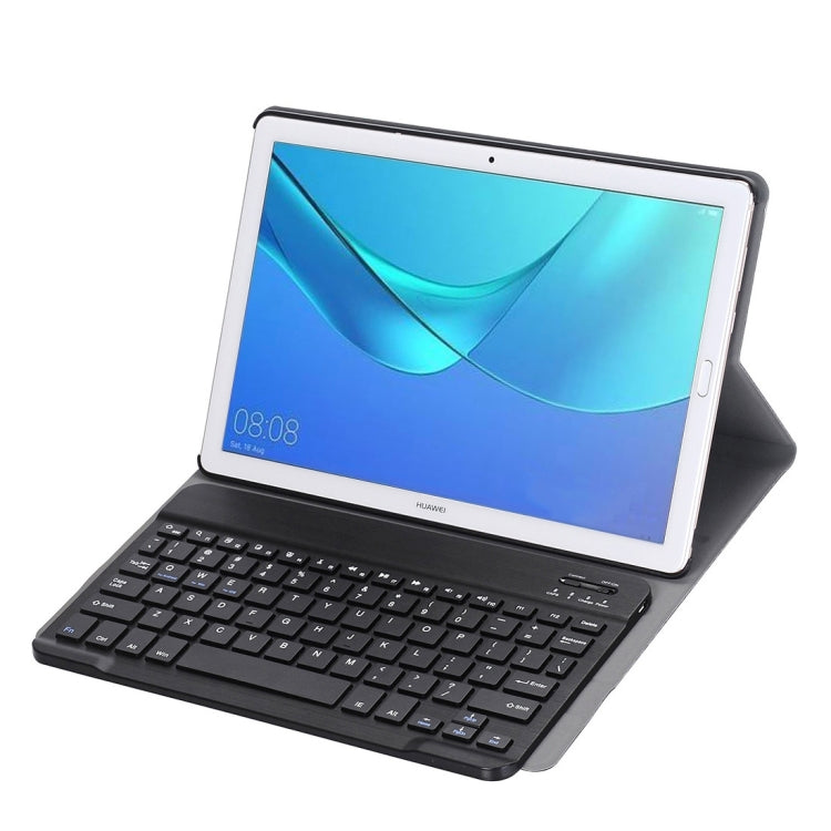 Detachable Bluetooth Keyboard Ultrathin Horizontal Flip Leather Tablet Case for Huawei MediaPad M5 10.8 inch, with Holder
