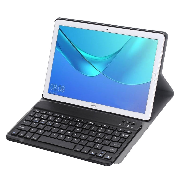 Detachable Bluetooth Keyboard Ultrathin Horizontal Flip Leather Tablet Case for Huawei MediaPad M5 10.8 inch, with Holder