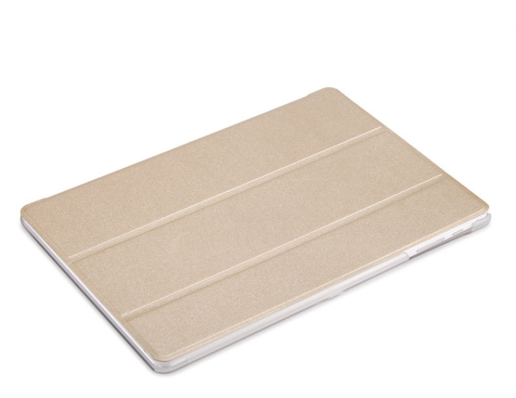 Frosted Texture Horizontal Flip PU Leather Case for Cube POWER M3, with Three-folding Holder