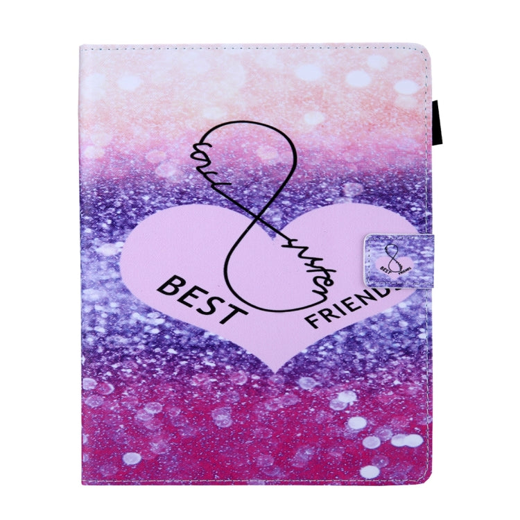 Universal Gradient Pattern Horizontal Flip Leather Case for 8 inch Tablet PC, with Holder & Card Slot & Wallet