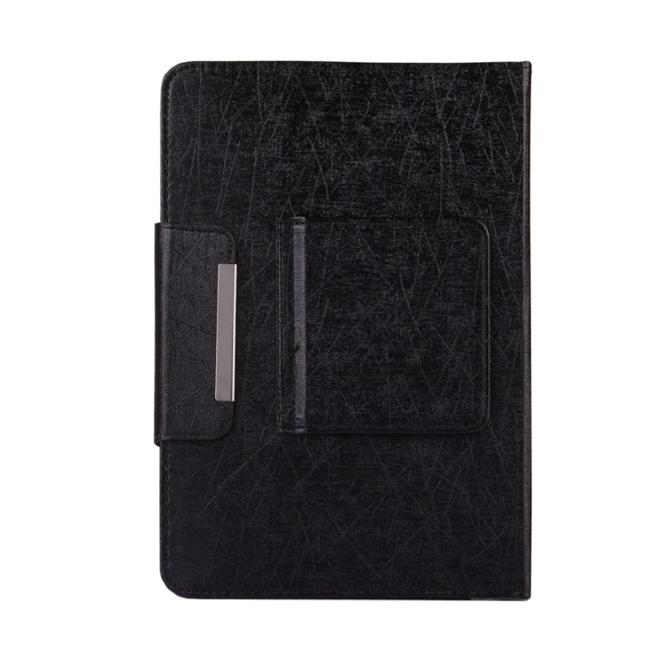 Universal Strokes Texture Horizontal Flip Leather Case with Holder for 10 inch Tablet PC