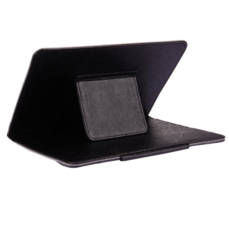 Universal Strokes Texture Horizontal Flip Leather Case with Holder for 10 inch Tablet PC