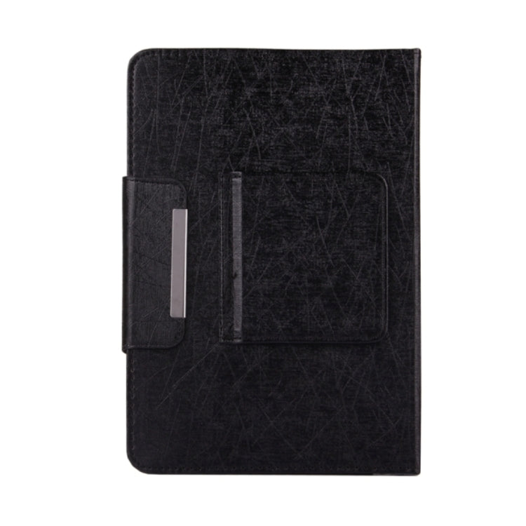 Universal Strokes Texture Horizontal Flip Leather Case with Holder for 7 inch Tablet PC