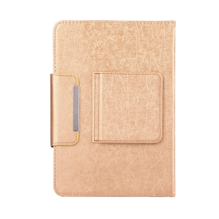 Universal Strokes Texture Horizontal Flip Leather Case with Holder for 7 inch Tablet PC