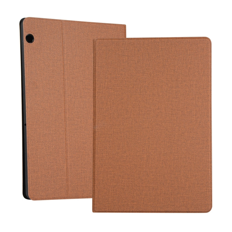 Universal Voltage Craft Cloth TPU Protective Case for Huawei MediaPad T5, with Holder