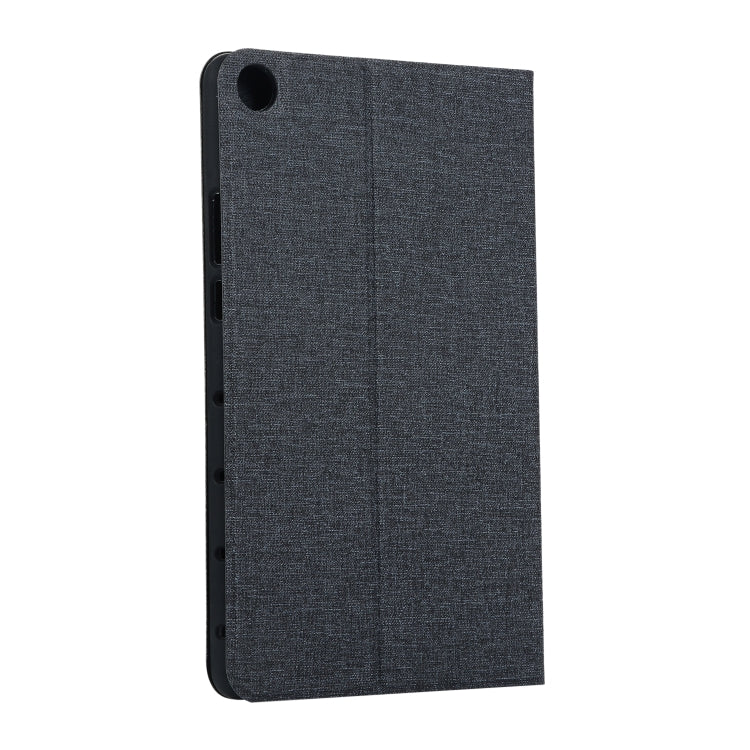 Universal Voltage Craft Cloth TPU Protective Case for Huawei Honor Tab 5 8 inch / Mediapad M5 Lite 8 inch, with Holder