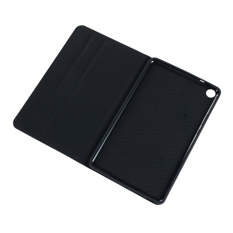 Universal Voltage Craft Cloth TPU Protective Case for Huawei Honor Tab 5 8 inch / Mediapad M5 Lite 8 inch, with Holder