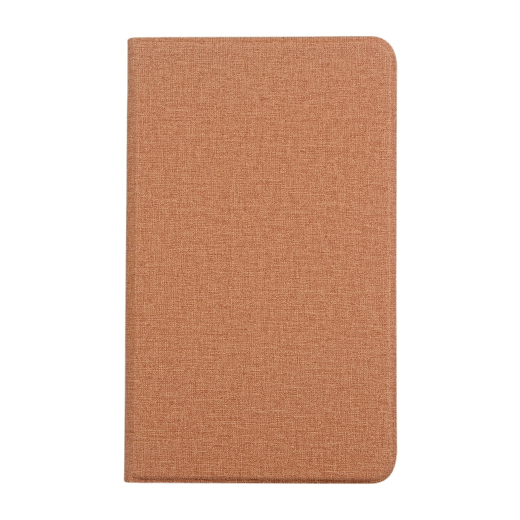 Universal Voltage Craft Cloth TPU Protective Case for Huawei Honor Tab 5 8 inch / Mediapad M5 Lite 8 inch, with Holder