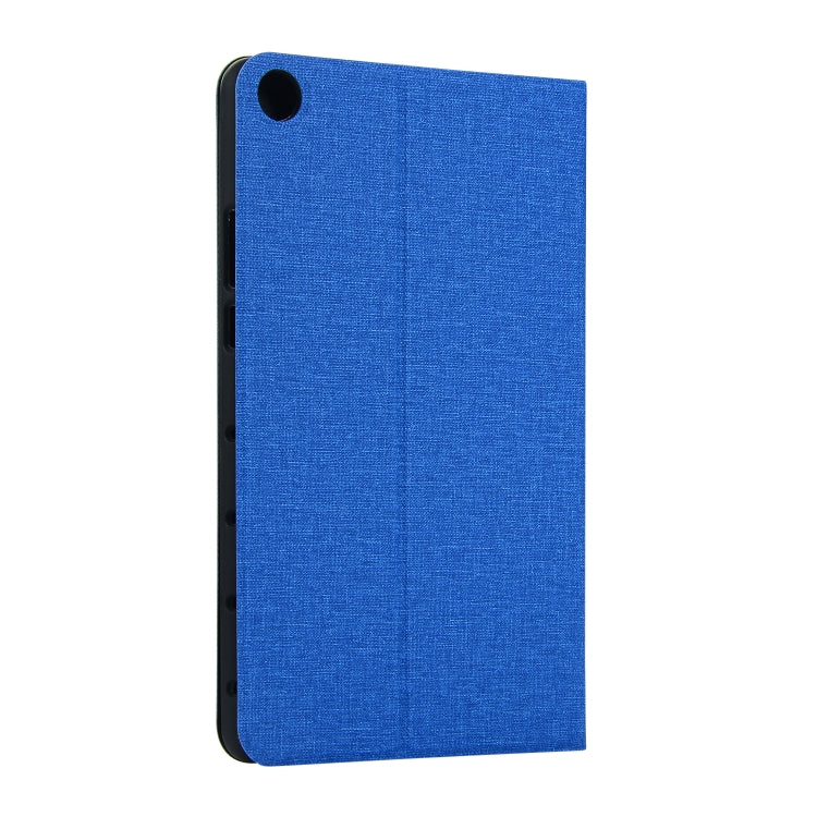 Universal Voltage Craft Cloth TPU Protective Case for Huawei Honor Tab 5 8 inch / Mediapad M5 Lite 8 inch, with Holder